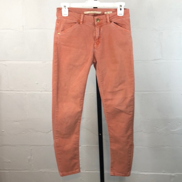 Zara Woman Slim Fit Pants Size 4 Blush #f25 - Picture 1 of 7